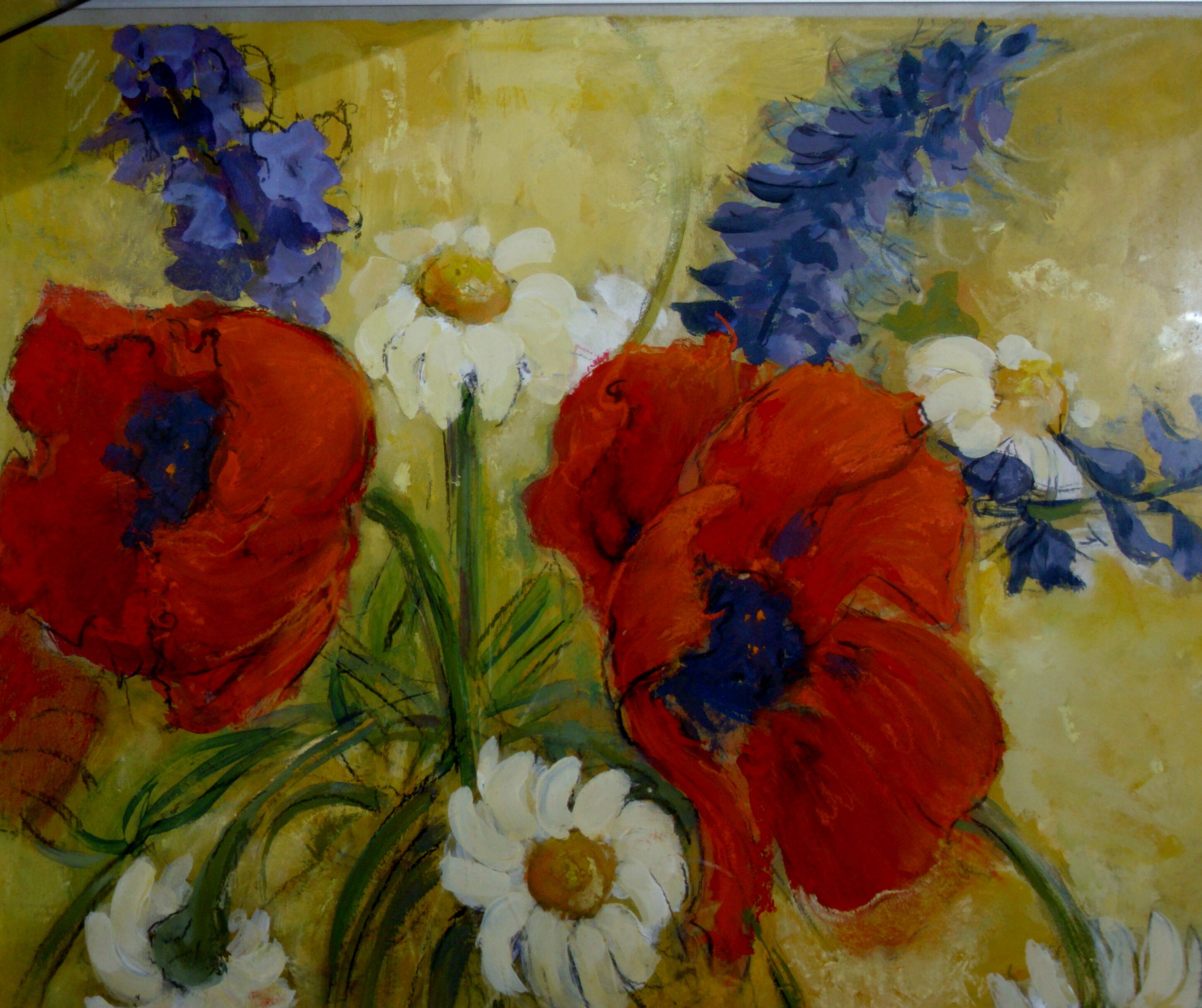 Bild Blumen Ausstellung Ilse Postel