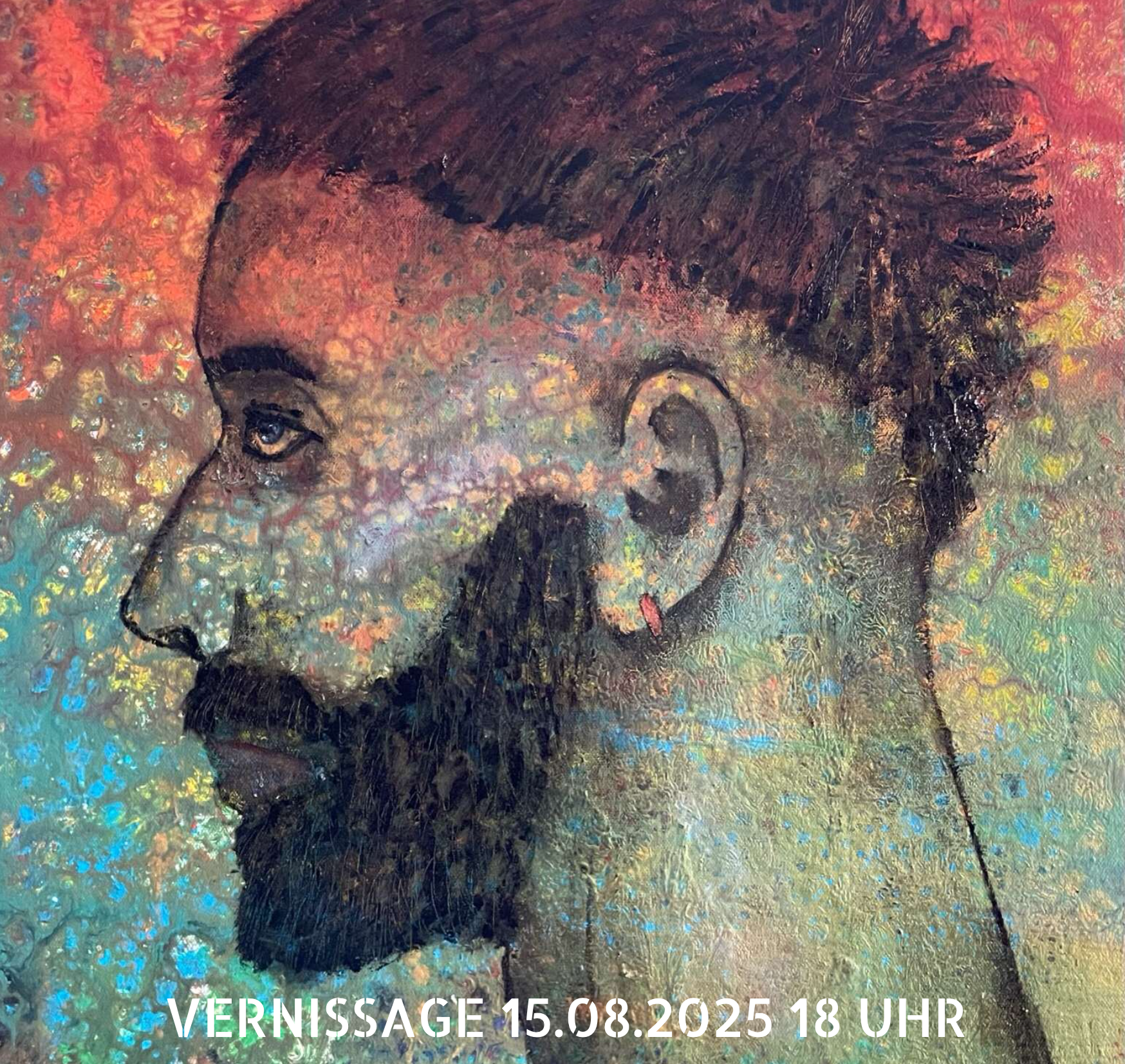 Ausschnitt Plakat Michael E.X. Rietzler - Ausstellung "Stolz & Vorurteil 2.0."