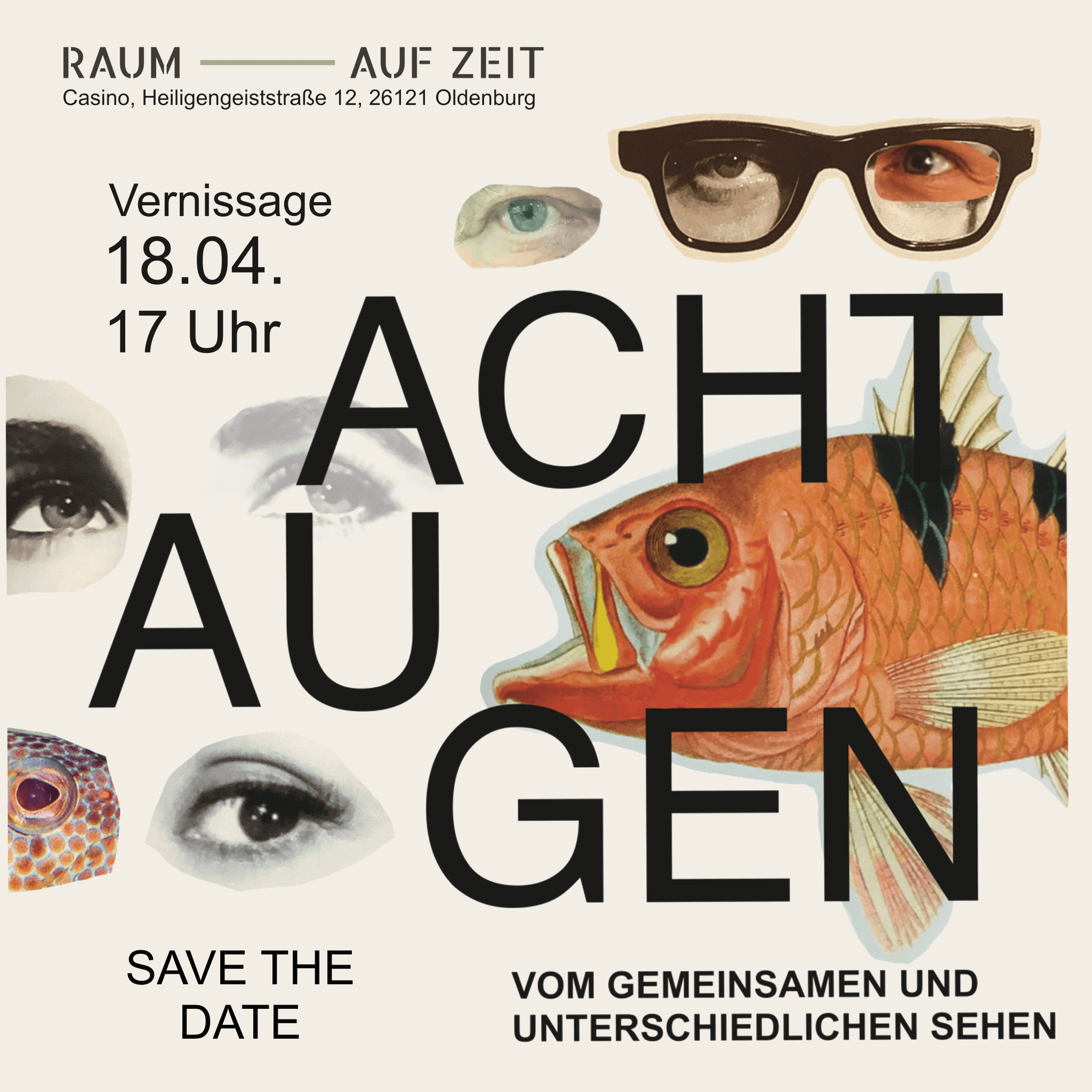 GIF zur Ausstellung ACHT AUGEN