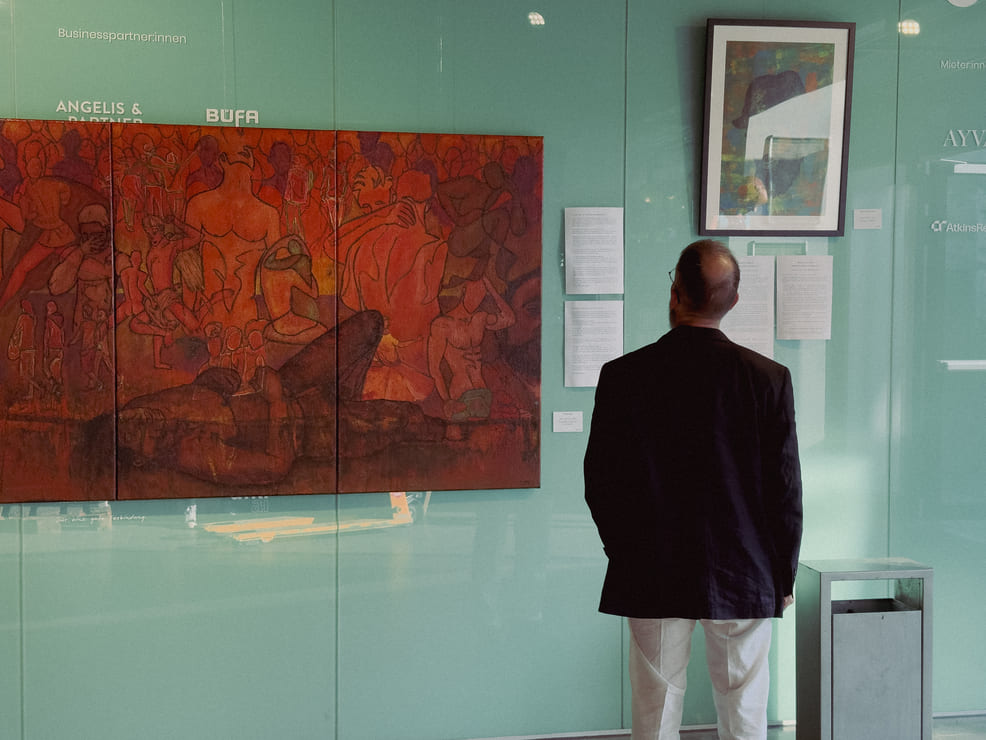 Bild Ansicht Ausstellung Michael E.X. Rietzler - "Stolz & Vorurteil 2.0."