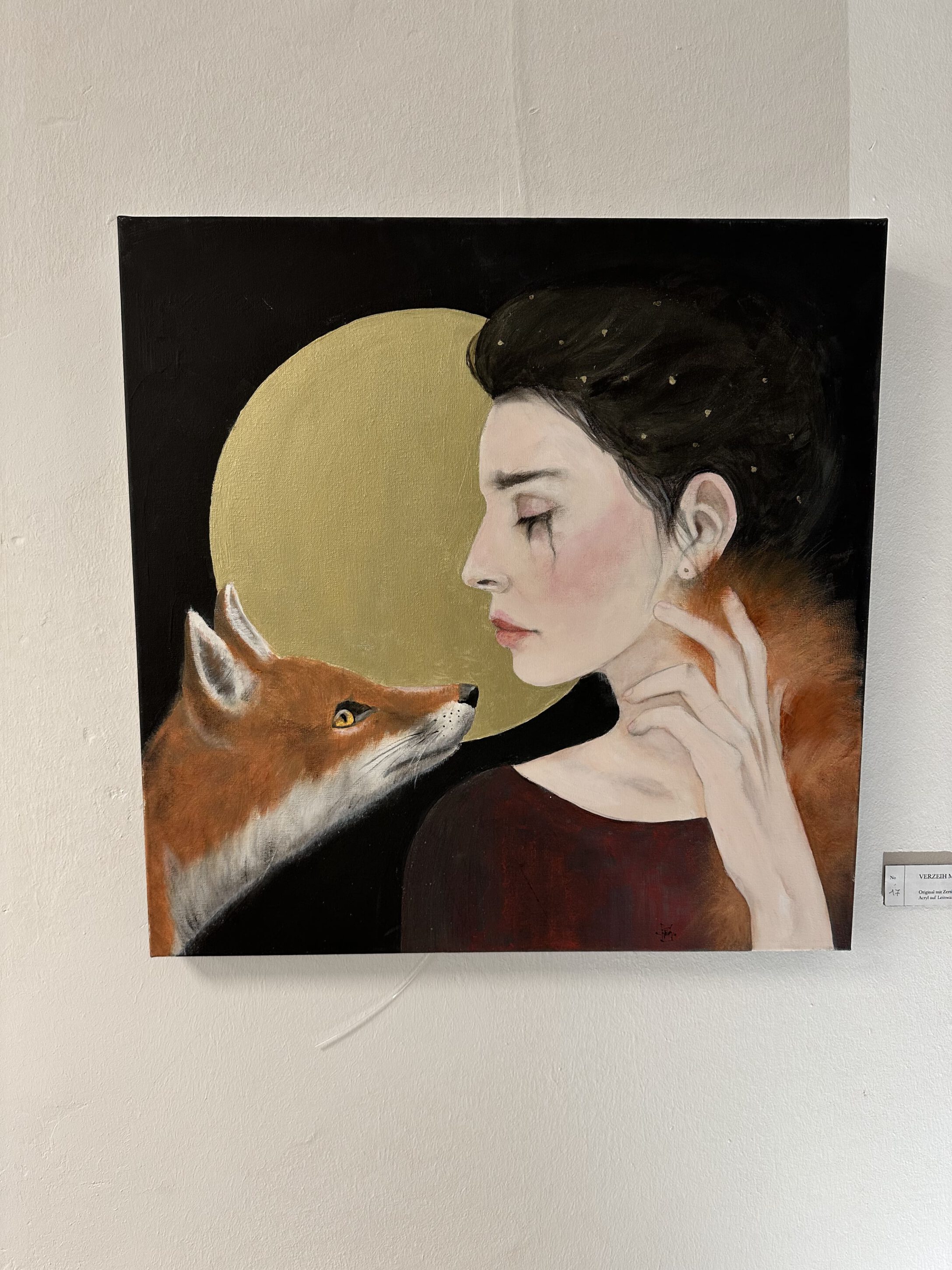 Ausstellungsansicht Schirin Khorram "Begegnungen"