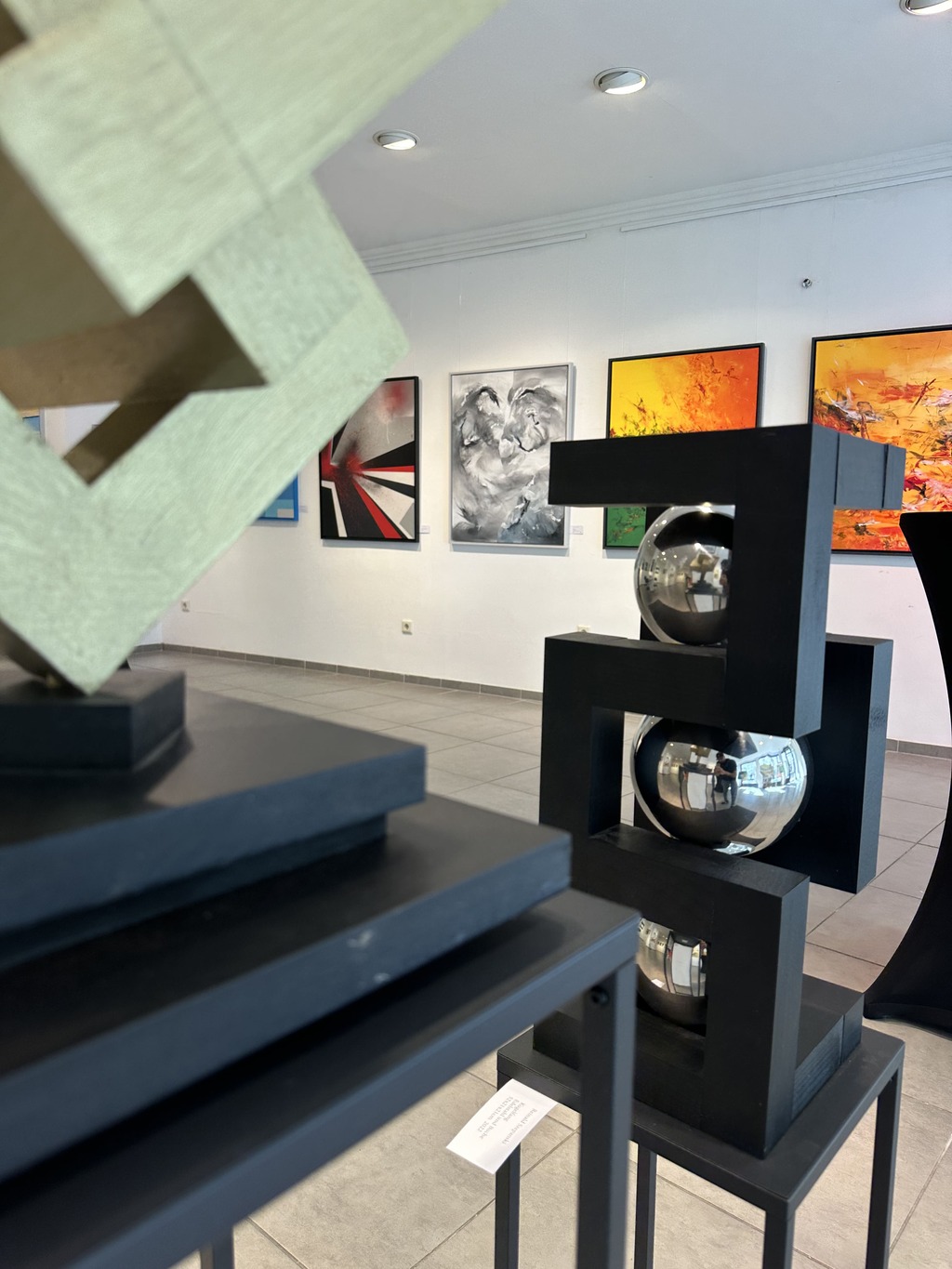 Ausstellungsansicht Ausstellung der Oldenburger Künstlergruppe