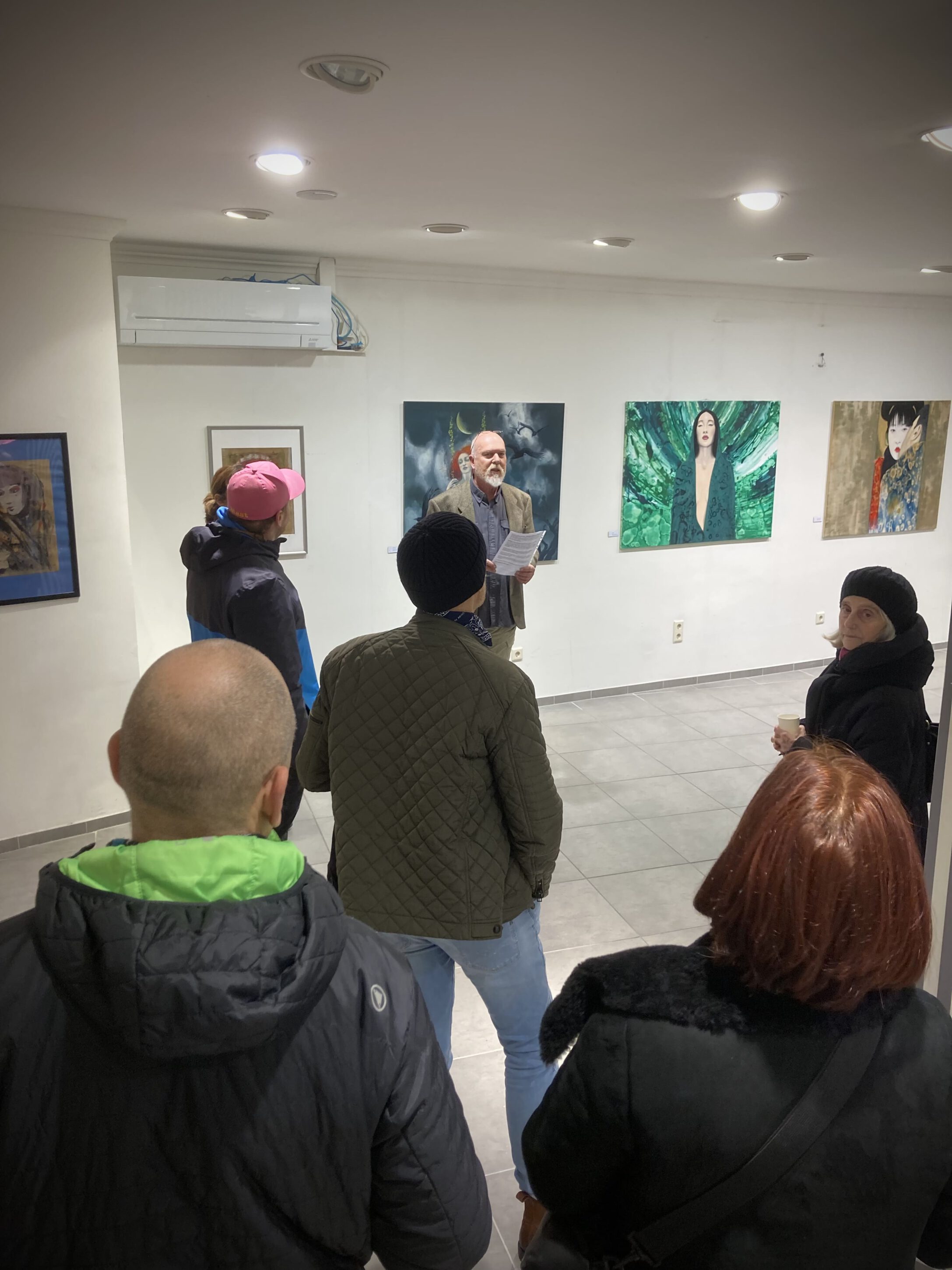 Eröffnung Ausstellung "Begegnungen" von Schirin Khorram