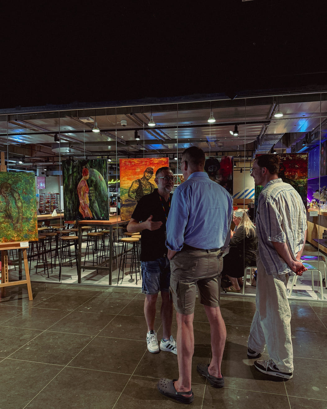 Ansicht Ausstellung Michael E.X. Rietzler - "Stolz & Vorurteil 2.0."