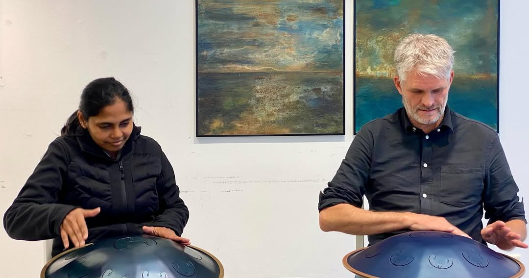 Eindruck aus der Ausstellung "Salzwasser" von Robert Uhde, Lioba Müller, Dieter Mach und Jana Bornemann