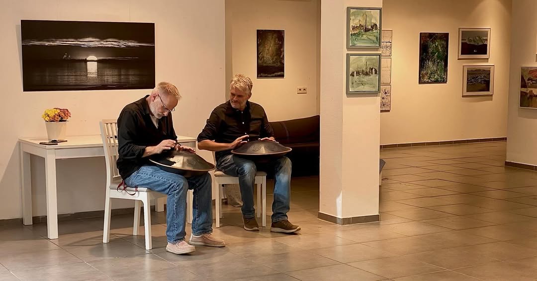 Eindruck aus der Ausstellung "Salzwasser" von Robert Uhde, Lioba Müller, Dieter Mach und Jana Bornemann