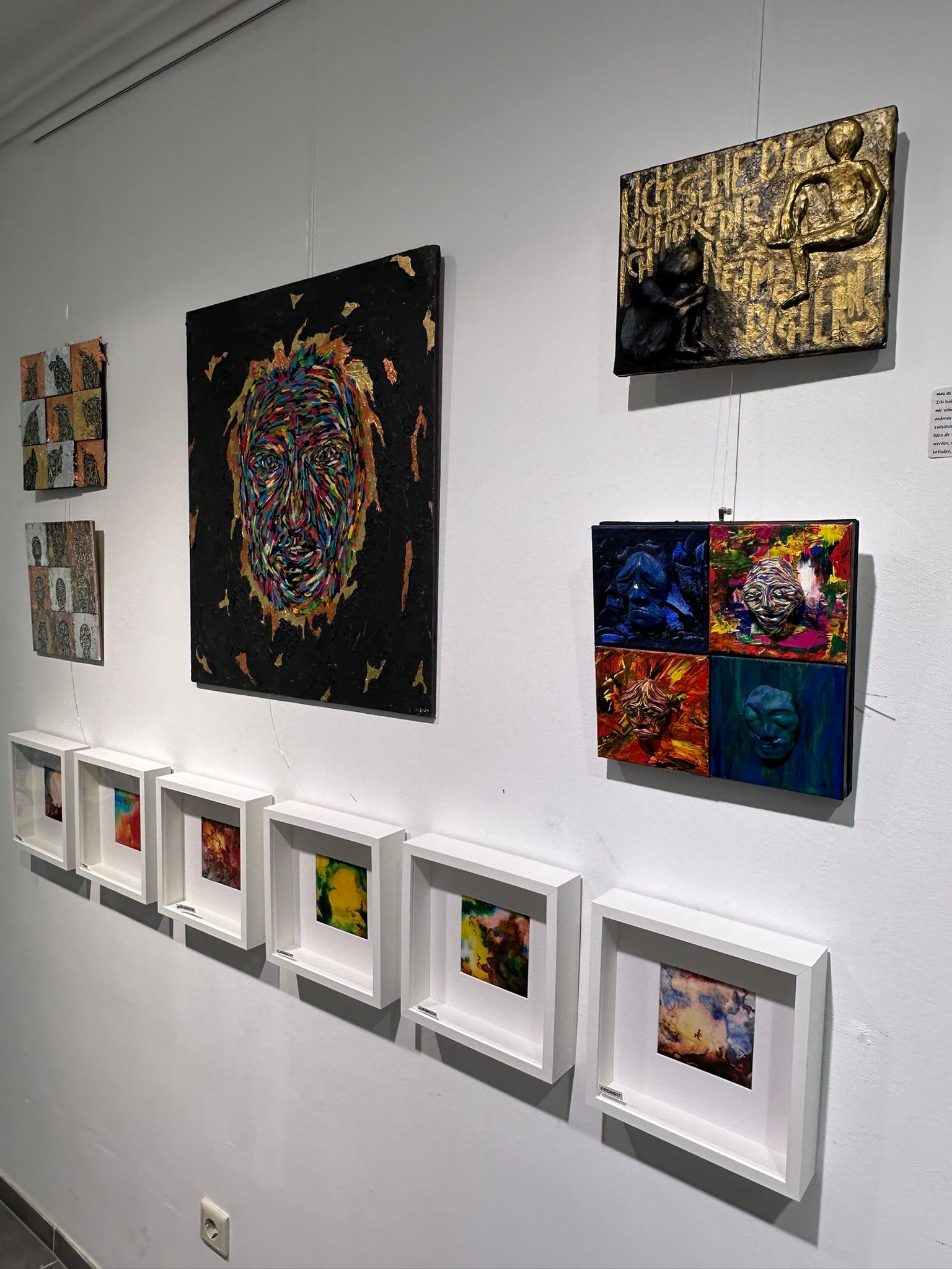 Ausstellungsansicht Caritas Aktionswoche "UnSichtbar"
