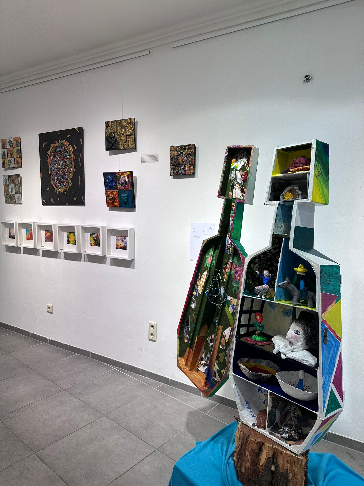 Ausstellungsansicht Caritas Aktionswoche "UnSichtbar"