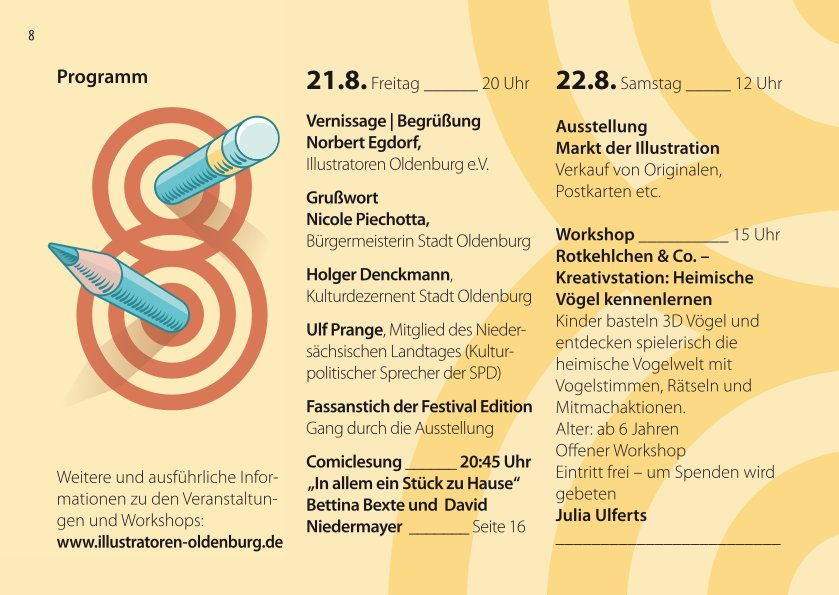 Programm 21.+22.8.26 8. Festival Illustration