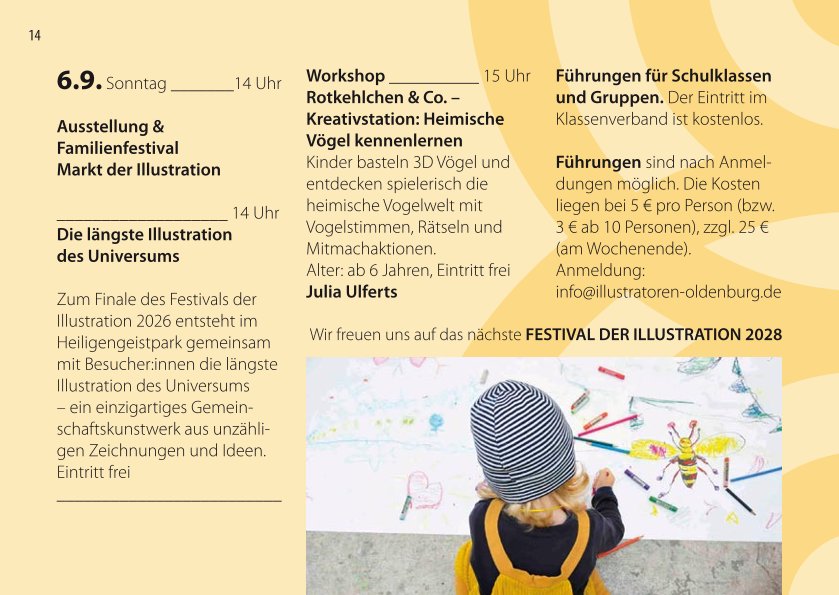 Programm 6.9.26 8. Festival Illustration