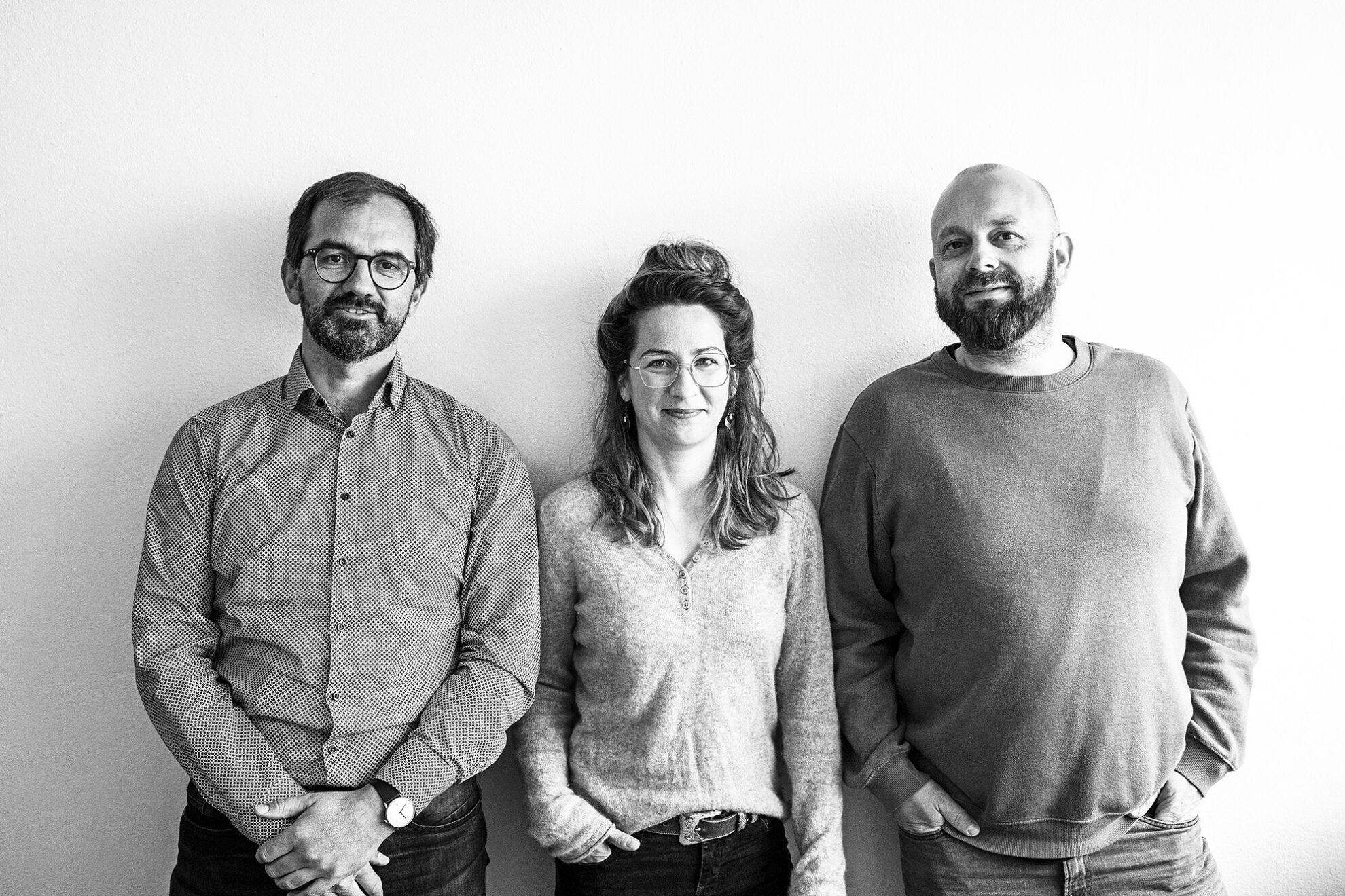Das Team von RAUM AUF ZEIT: Michael Hagemeister, Mareike Urfels, Jan Bunte
