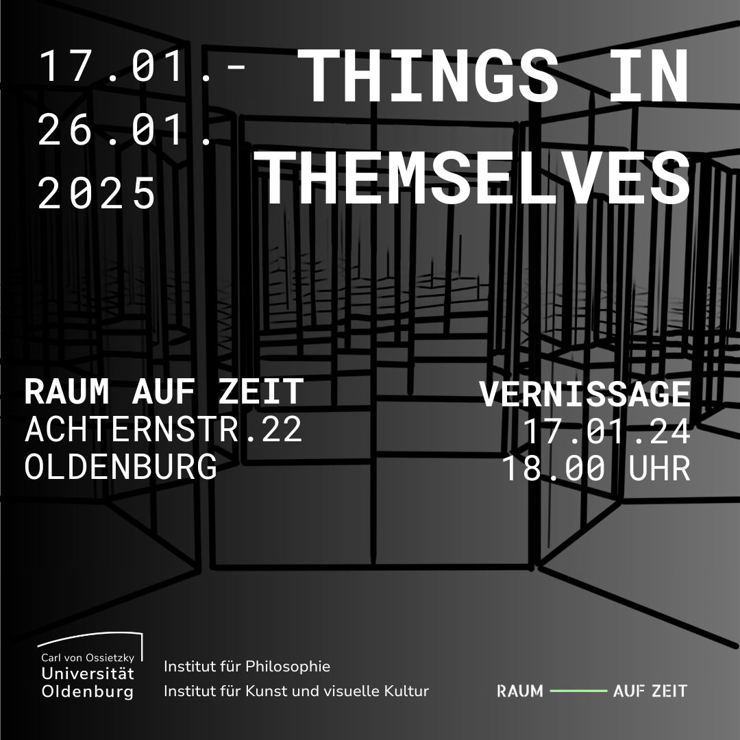 Grafik Ausstellung "Things in themselves" Klara Weever