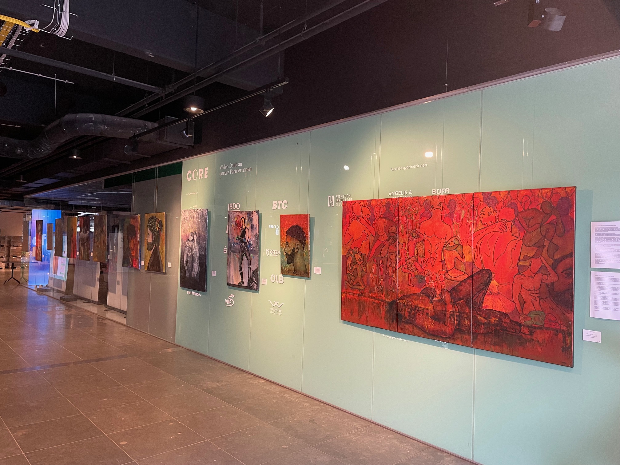 Ansicht Ausstellung Michael E.X. Rietzler - "Stolz & Vorurteil 2.0."